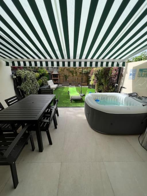 Relaxing Garden Los Cristianos Con Jacuzzi Y Barbacoa Arona  Dış mekan fotoğraf