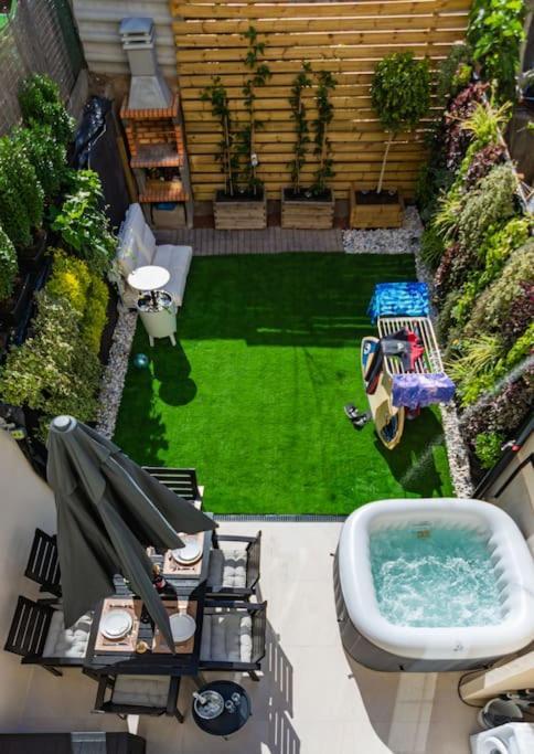 Relaxing Garden Los Cristianos Con Jacuzzi Y Barbacoa Arona  Dış mekan fotoğraf