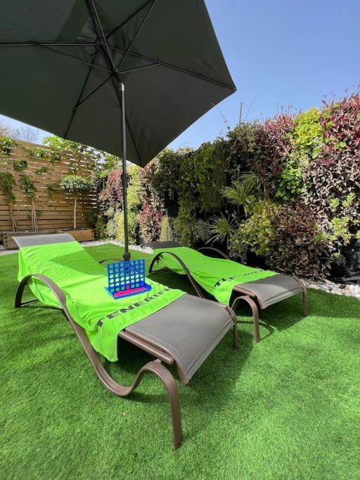 Relaxing Garden Los Cristianos Con Jacuzzi Y Barbacoa Arona  Dış mekan fotoğraf